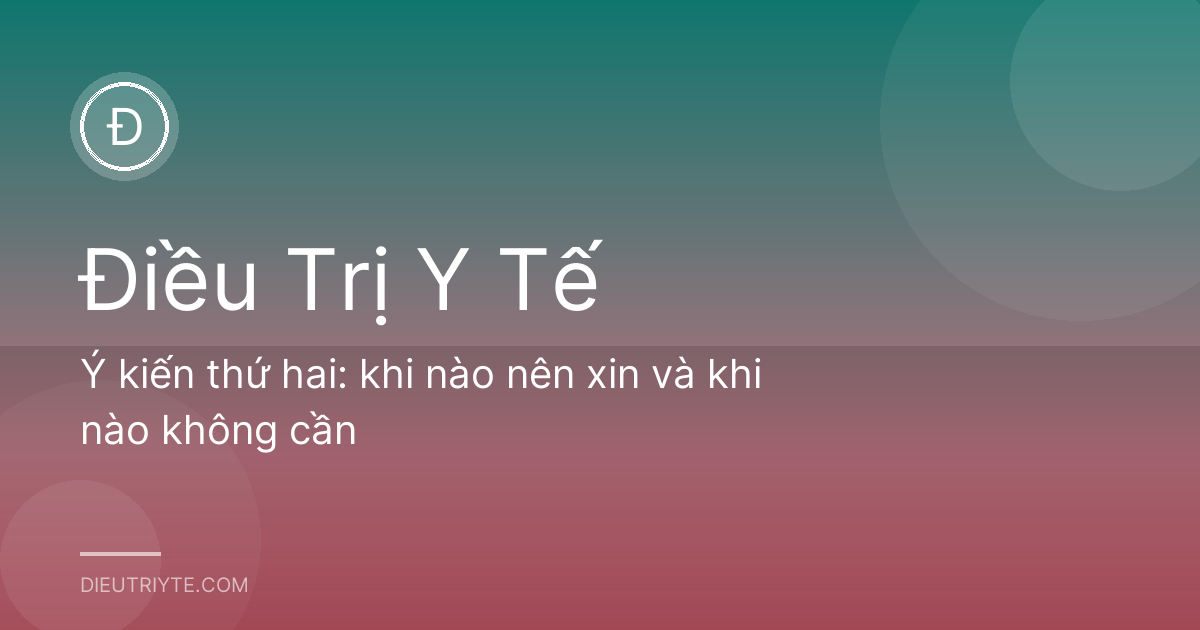 Ý kiến thứ hai: khi nào nên xin và khi nào không cần