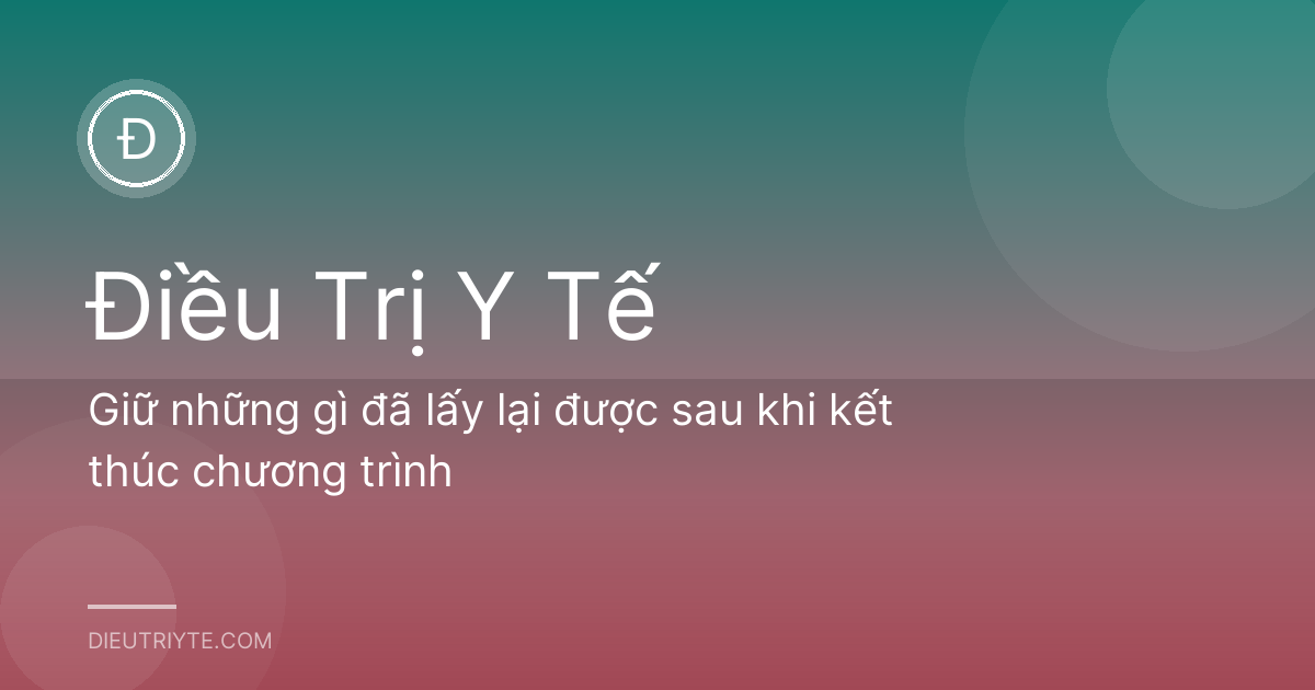 Giữ những gì đã lấy lại được sau khi kết thúc chương trình